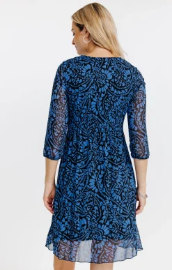 Robes<Armand Thiery Robe plissée - Bleudur