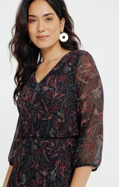 Robes<Armand Thiery Robe plissée - Noir