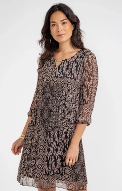 Robes<Armand Thiery Robe plissée - Noir