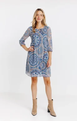 Robes<Armand Thiery Robe plissée - Écru