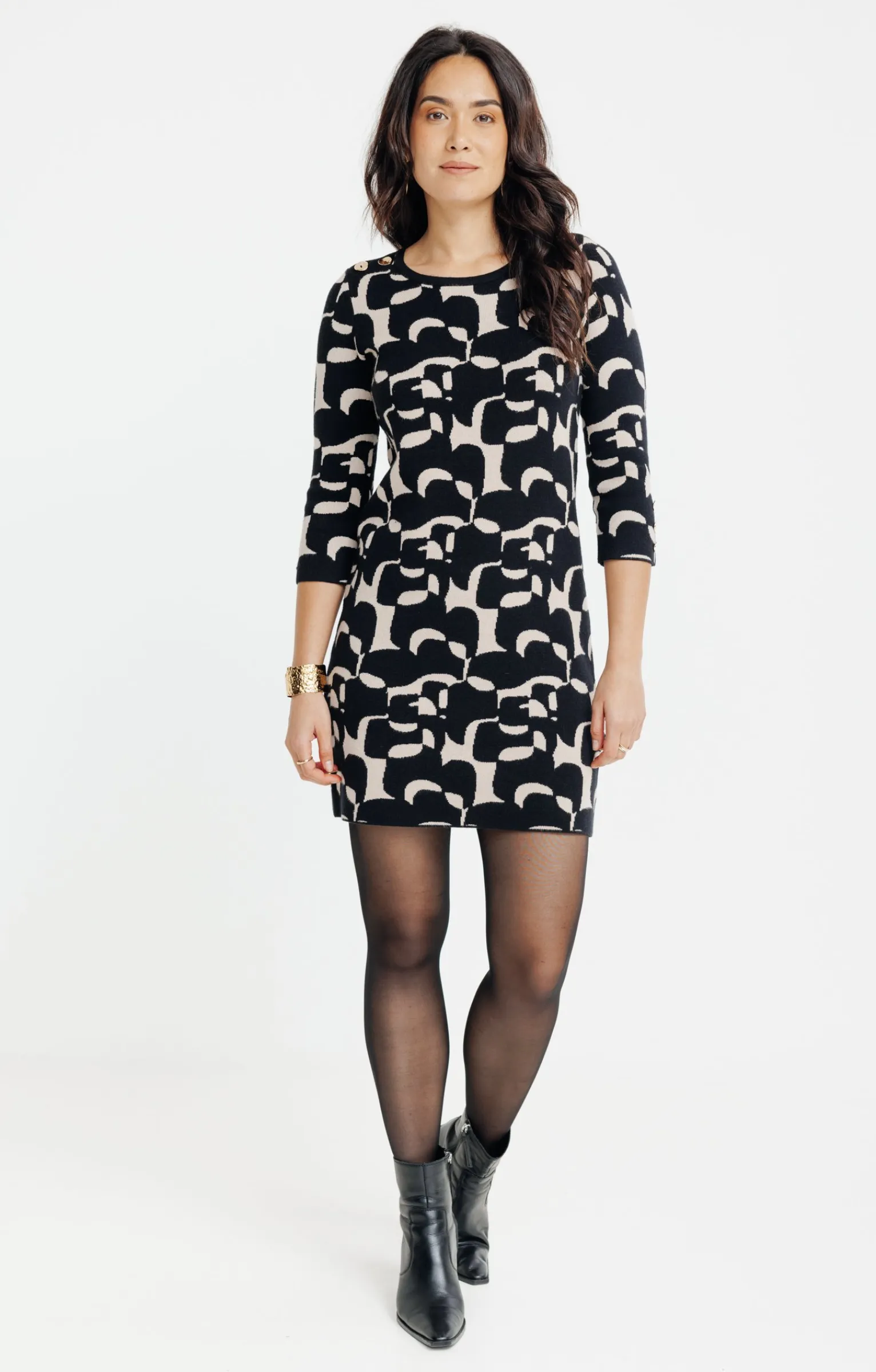 Robes<Armand Thiery Robe pull - Noir