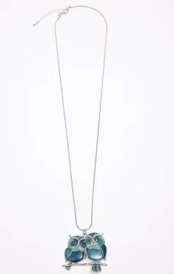 Accessoires<Armand Thiery Sautoir deux hiboux - Canard