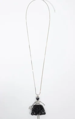 Accessoires<Armand Thiery SAUTOIR PENDENTIF - Noir