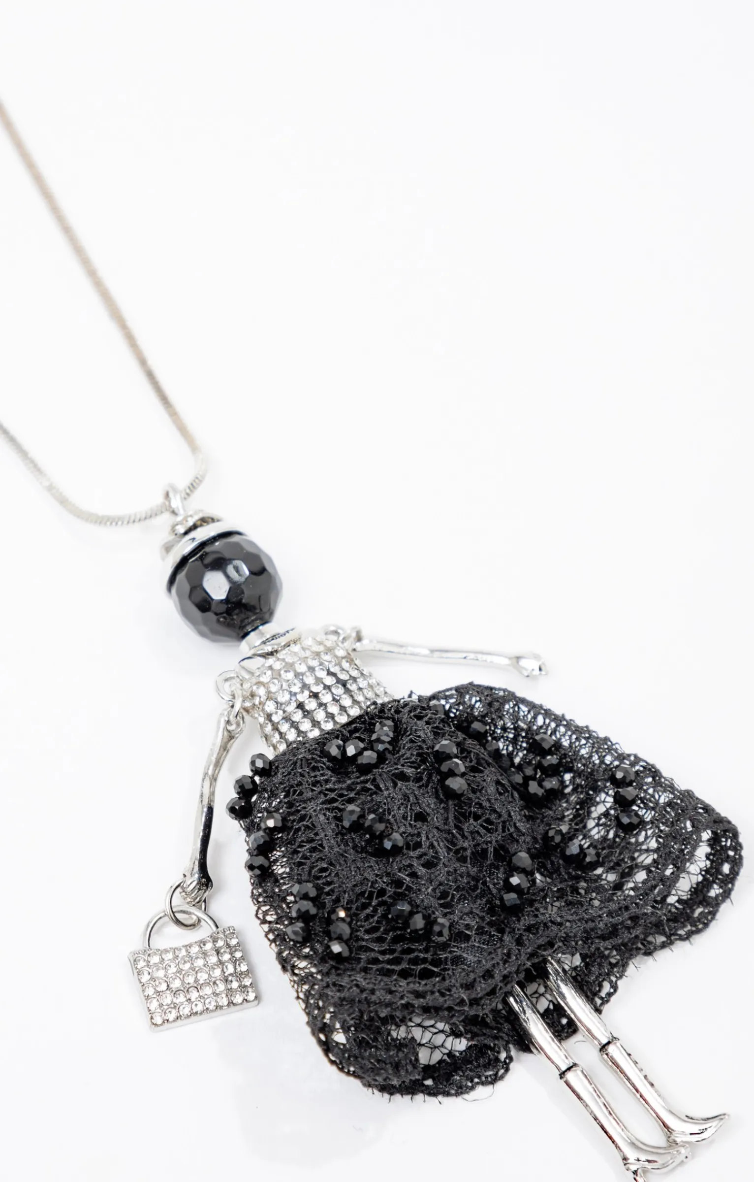 Accessoires<Armand Thiery SAUTOIR PENDENTIF - Noir
