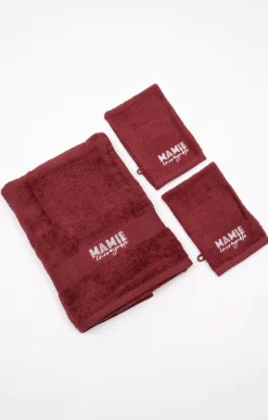 Accessoires<Armand Thiery Serviette Mamie - Framboise