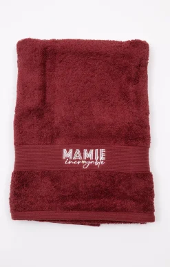 Accessoires<Armand Thiery Serviette Mamie - Framboise