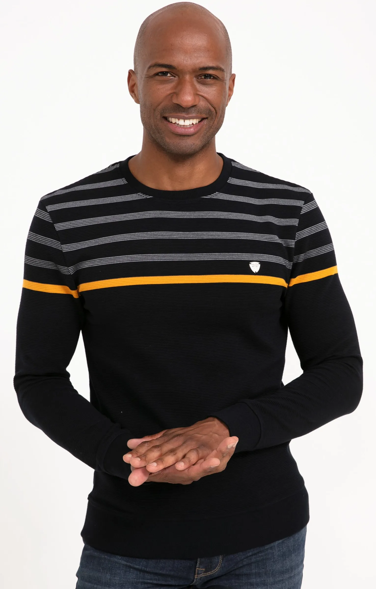 Polos & Tee-shirts<Armand Thiery Sweat manches longues Bandit Ray - Marine