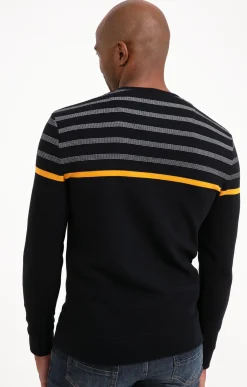 Polos & Tee-shirts<Armand Thiery Sweat manches longues Bandit Ray - Marine