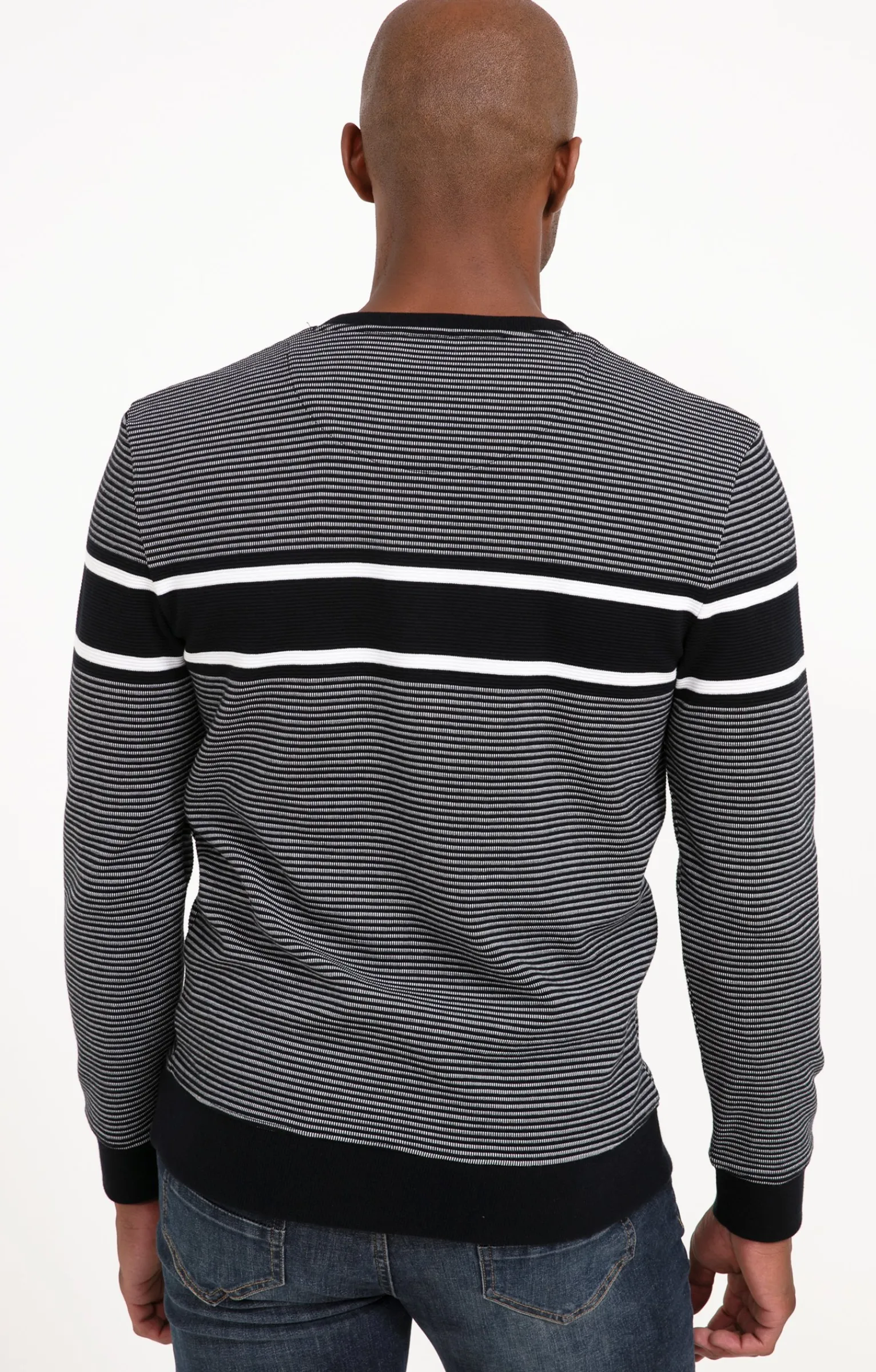 Polos & Tee-shirts<Armand Thiery Sweat manches longues Charles - Marine