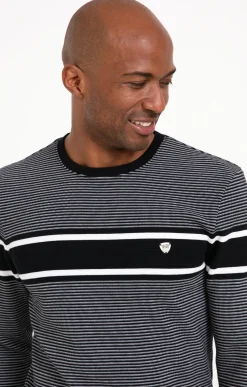 Polos & Tee-shirts<Armand Thiery Sweat manches longues Charles - Marine