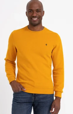 Polos & Tee-shirts<Armand Thiery Sweat manches longues Dolce - Jaune