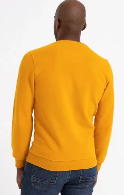 Polos & Tee-shirts<Armand Thiery Sweat manches longues Dolce - Jaune