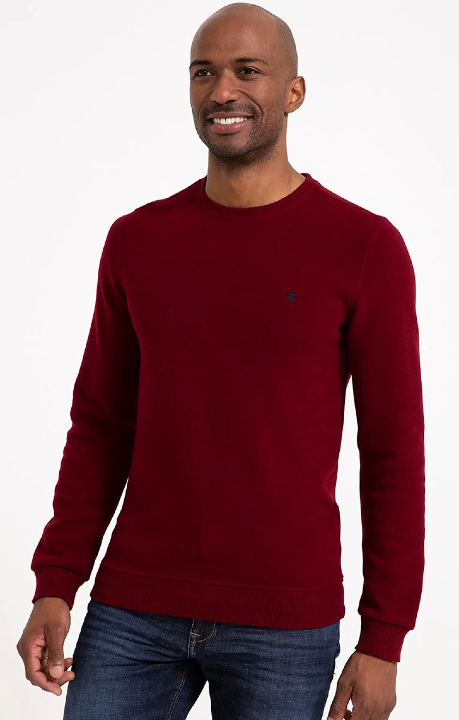 Polos & Tee-shirts<Armand Thiery Sweat manches longues Dolce - Bordeaux