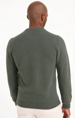 Polos & Tee-shirts<Armand Thiery Sweat manches longues Dolce - Kakiclair