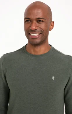 Polos & Tee-shirts<Armand Thiery Sweat manches longues Dolce - Kakiclair
