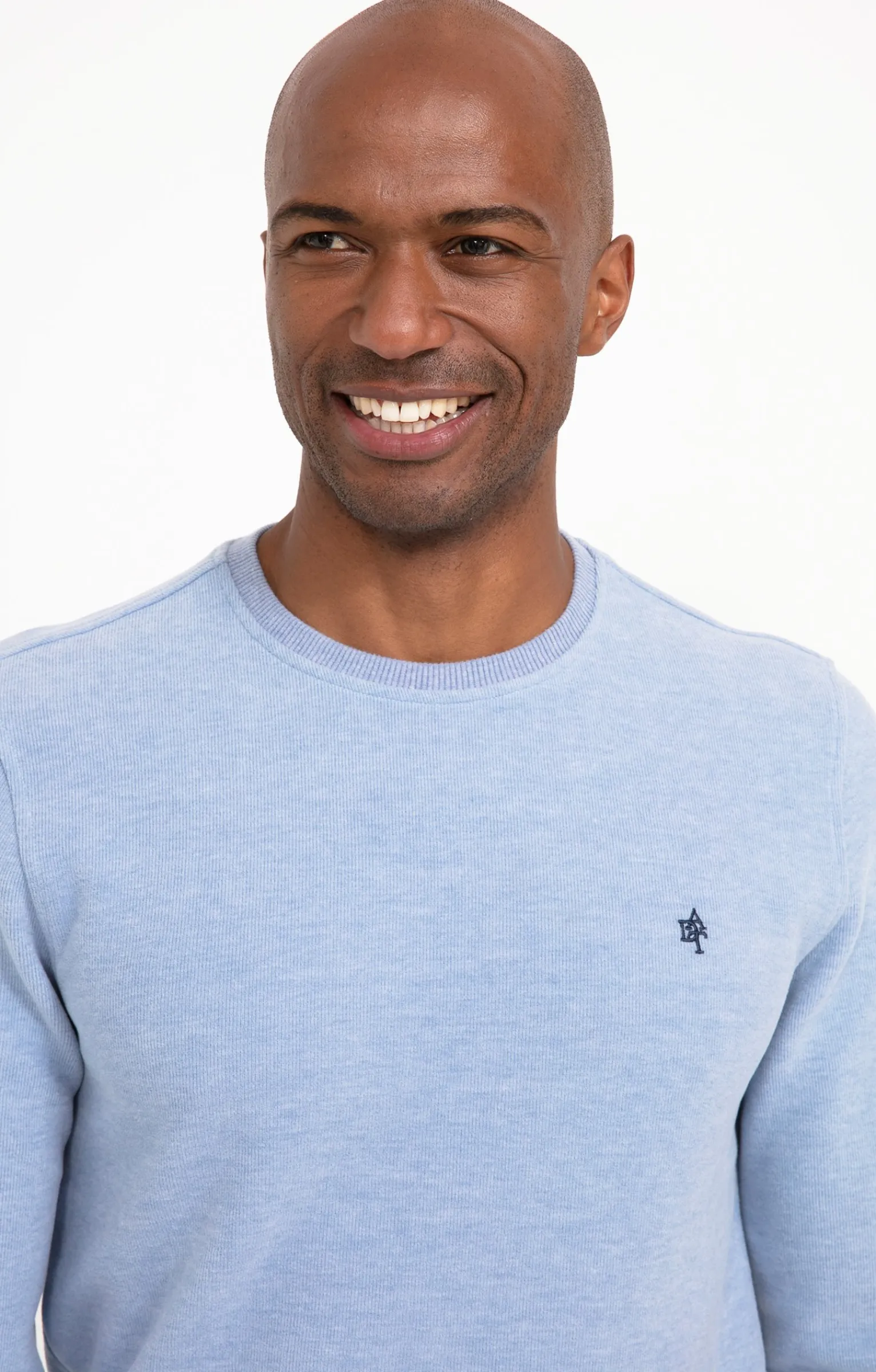 Polos & Tee-shirts<Armand Thiery Sweat manches longues Dolce - Bleuciel