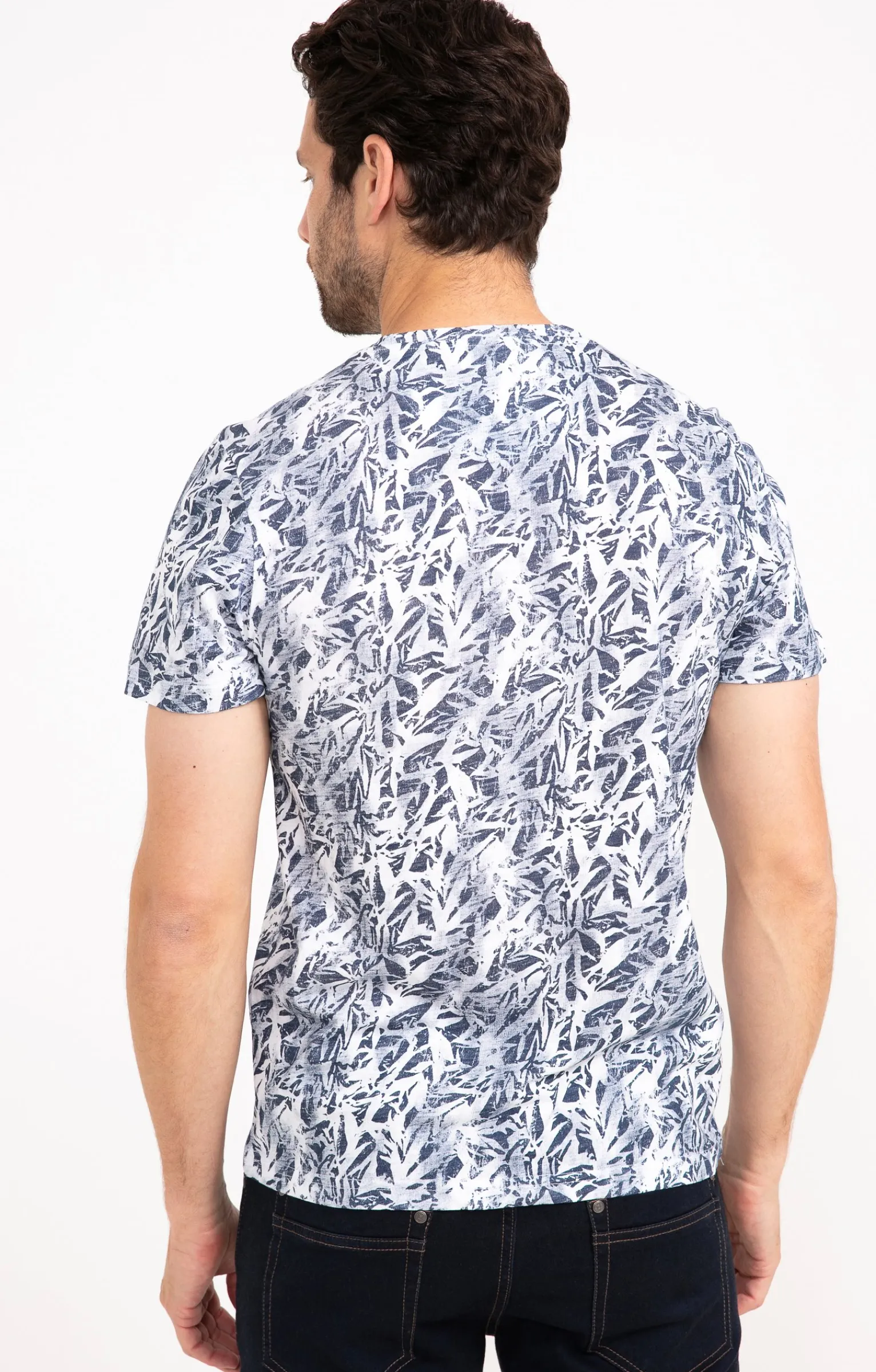 Polos & Tee-shirts<Armand Thiery Tee shirt manches courtes Brume - Blanc