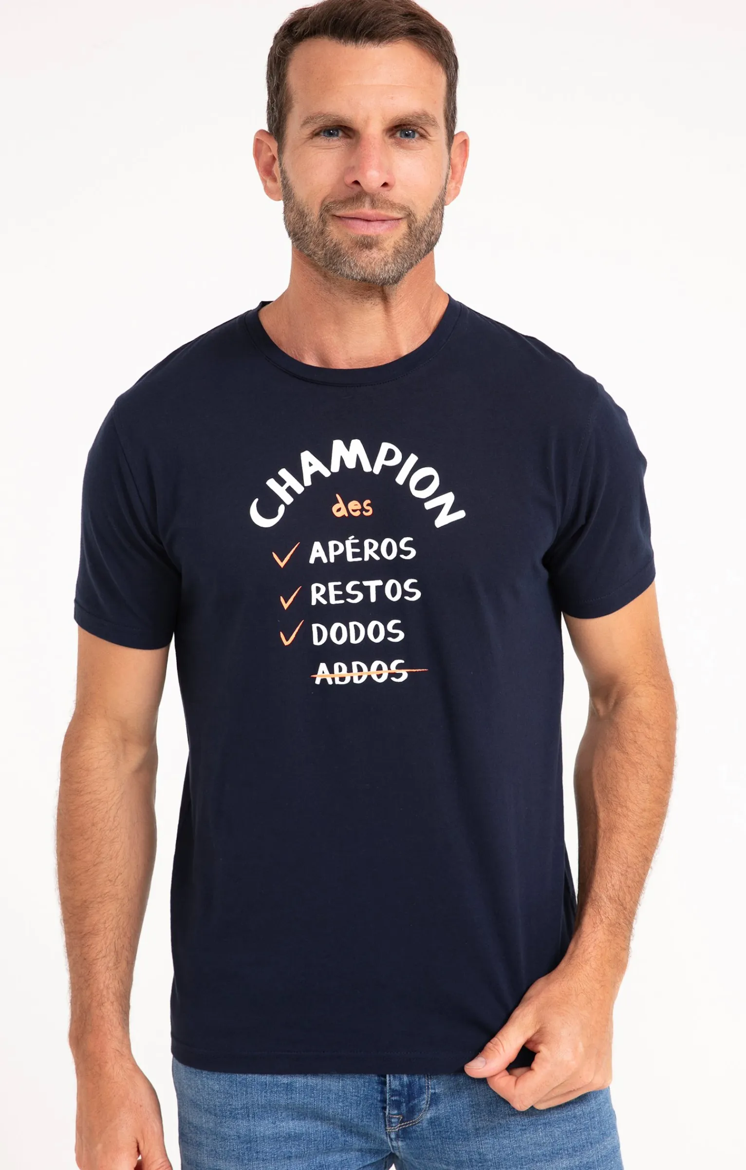Polos & Tee-shirts<Armand Thiery Tee-shirt Champion - Marine