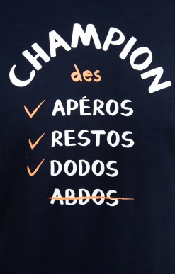 Polos & Tee-shirts<Armand Thiery Tee-shirt Champion - Marine