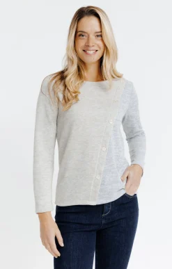 Tee-shirts<Armand Thiery Tee-shirt chaud col rond - Beige