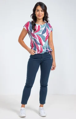Tee-shirts<Armand Thiery Tee-shirt col rond nouette - Écru