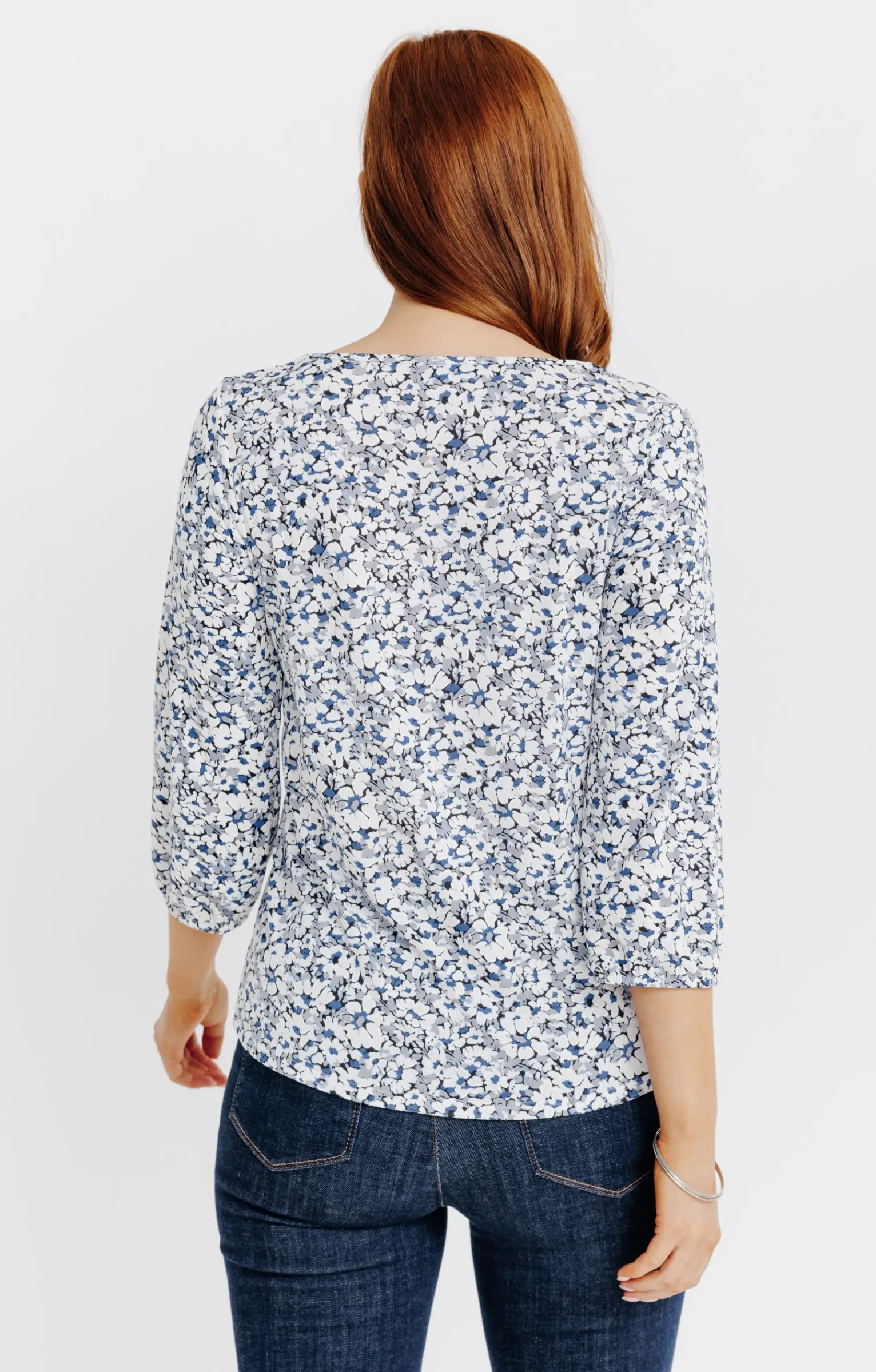 Tee-shirts<Armand Thiery Tee-shirt col V imprimé - Noir