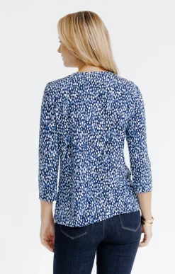 Tee-shirts<Armand Thiery Tee-shirt imprimé - Bleu