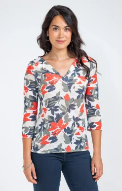 Tee-shirts<Armand Thiery Tee-shirt imprimé - Écru