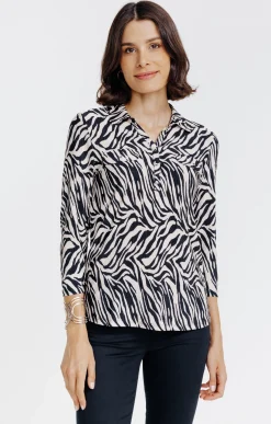 Tee-shirts<Armand Thiery Tee-shirt imprimé - Noir