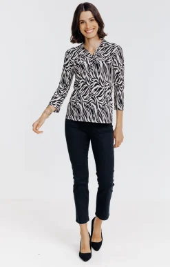 Tee-shirts<Armand Thiery Tee-shirt imprimé - Noir