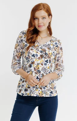 Tee-shirts<Armand Thiery Tee-shirt imprimé - Bleu