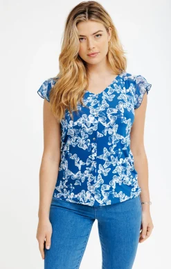 Tee-shirts<Armand Thiery Tee-shirt imprimé - Indigo