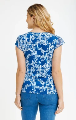 Tee-shirts<Armand Thiery Tee-shirt imprimé - Indigo