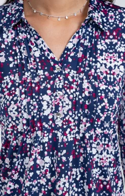 Tee-shirts<Armand Thiery Tee-shirt imprimé - Bleu