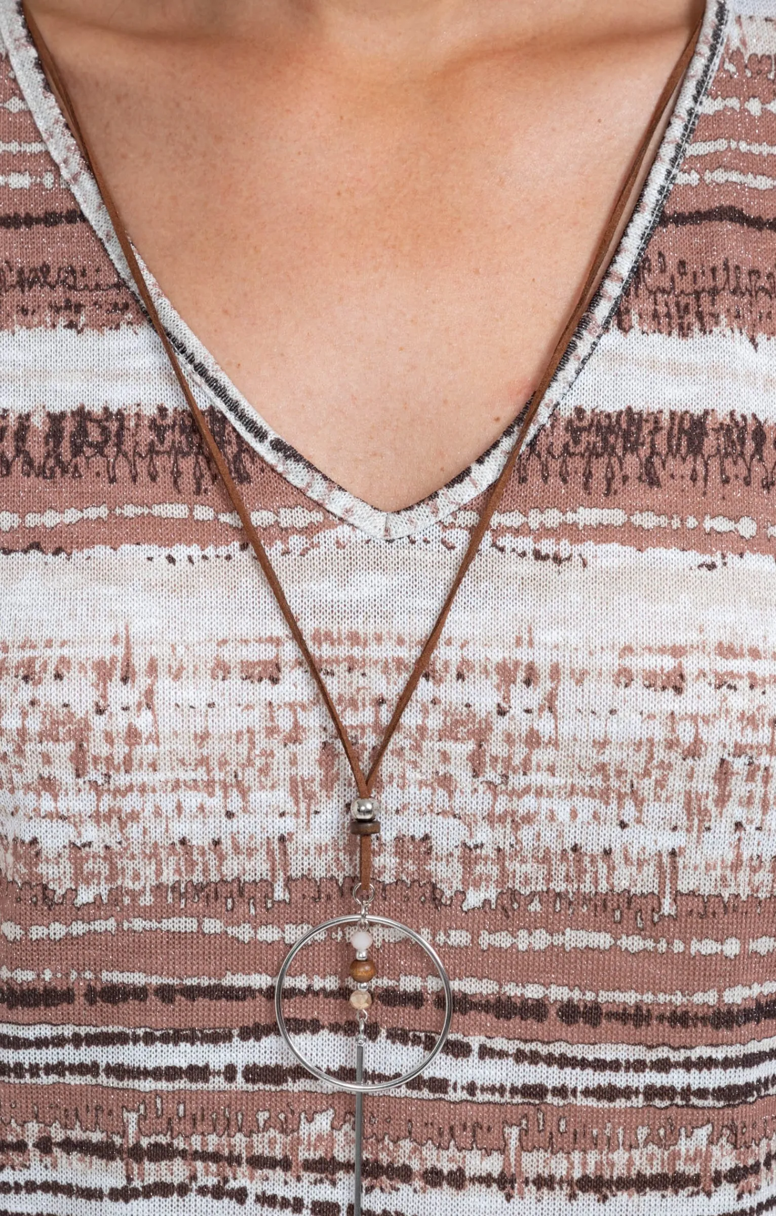 Tee-shirts<Armand Thiery Tee-shirt imprimé - Camel