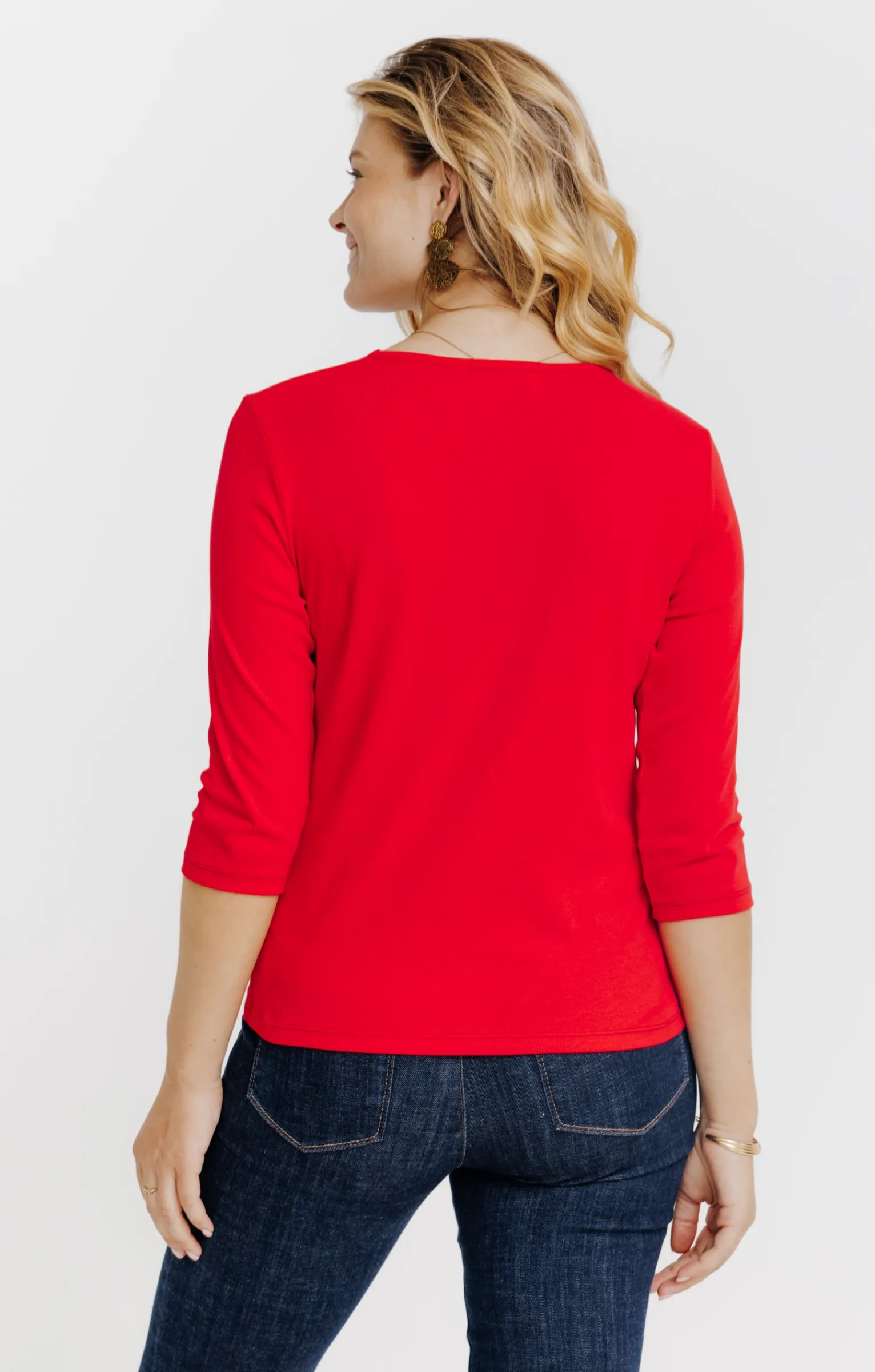 Tee-shirts<Armand Thiery Tee-shirt imprimé placé - Rouge