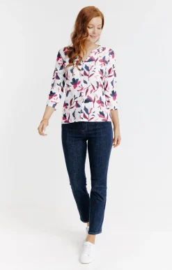 Tee-shirts<Armand Thiery Tee-shirt manches 3/4 - Écru