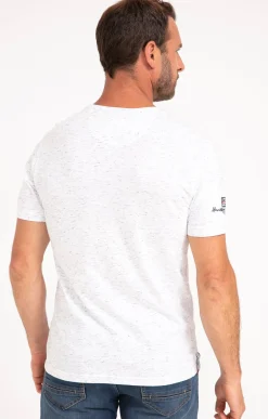 Polos & Tee-shirts<Armand Thiery Tee-shirt manches courtes Surfer - Blanc