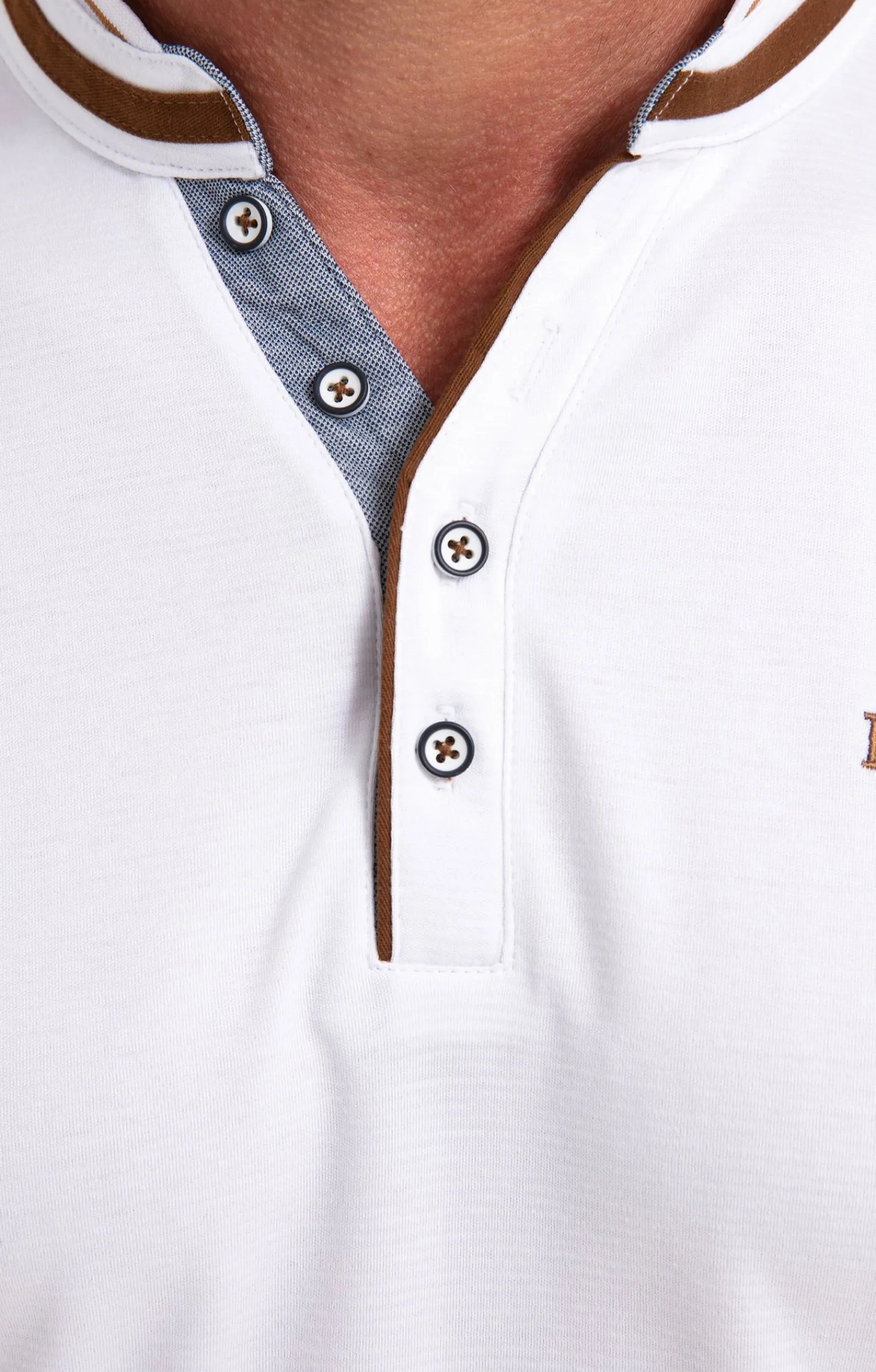 Polos & Tee-shirts<Armand Thiery Tee-shirt manches courtes Chambly - Blanc