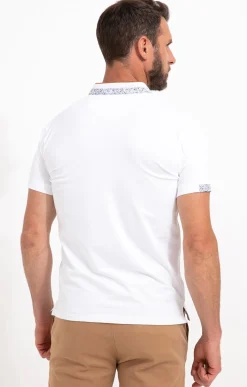 Polos & Tee-shirts<Armand Thiery Tee-shirt manches courtes Romantica - Blanc