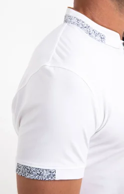 Polos & Tee-shirts<Armand Thiery Tee-shirt manches courtes Romantica - Blanc