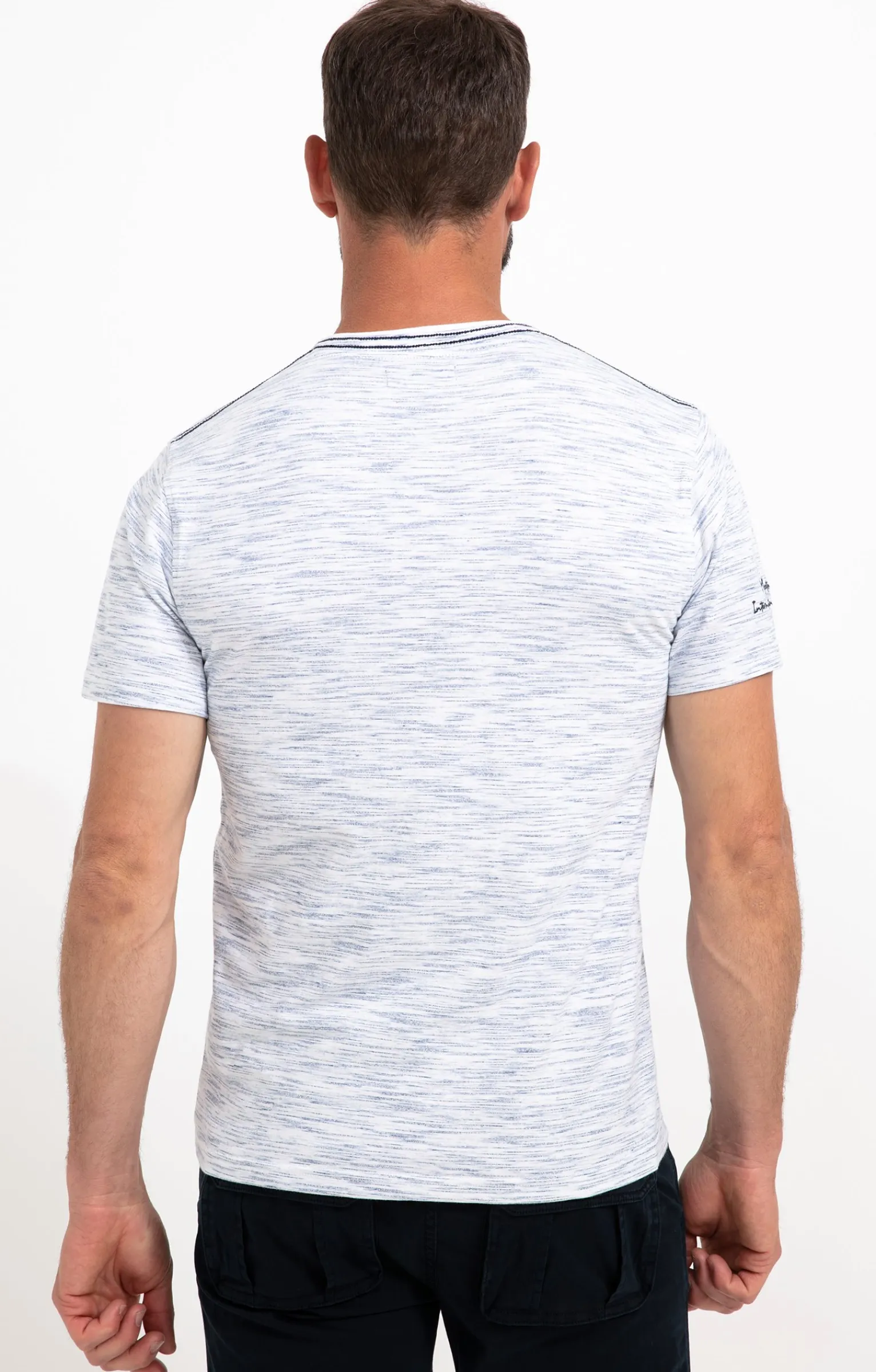 Polos & Tee-shirts<Armand Thiery Tee-shirt manches courtes Alback - Bleu