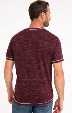 Polos & Tee-shirts<Armand Thiery Tee-shirt manches courtes Forest - Bordeaux