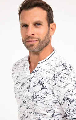 Polos & Tee-shirts<Armand Thiery Tee-shirt manches courtes Galway - Blanc