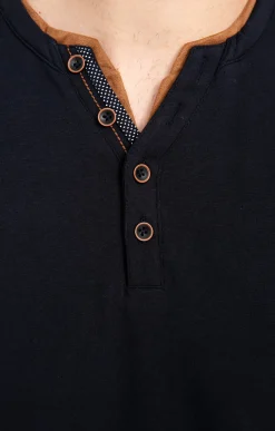 Polos & Tee-shirts<Armand Thiery Tee-shirt manches longues Suedot - Marine