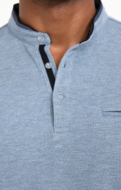 Polos & Tee-shirts<Armand Thiery Tee-shirt manches longues Pk chic - Bleuciel
