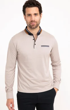 Polos & Tee-shirts<Armand Thiery Tee-shirt manches longues Leger - Beige