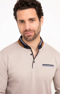 Polos & Tee-shirts<Armand Thiery Tee-shirt manches longues Leger - Beige