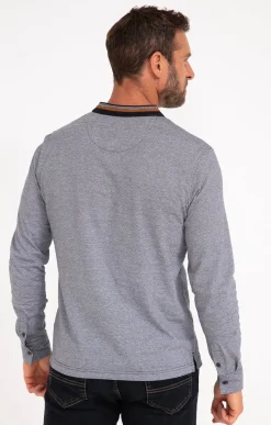 Polos & Tee-shirts<Armand Thiery Tee-shirt manches longues Jack - Marine