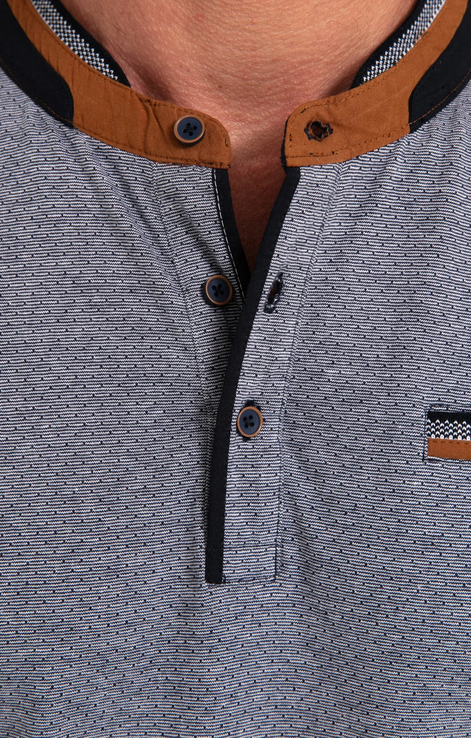 Polos & Tee-shirts<Armand Thiery Tee-shirt manches longues Jack - Marine